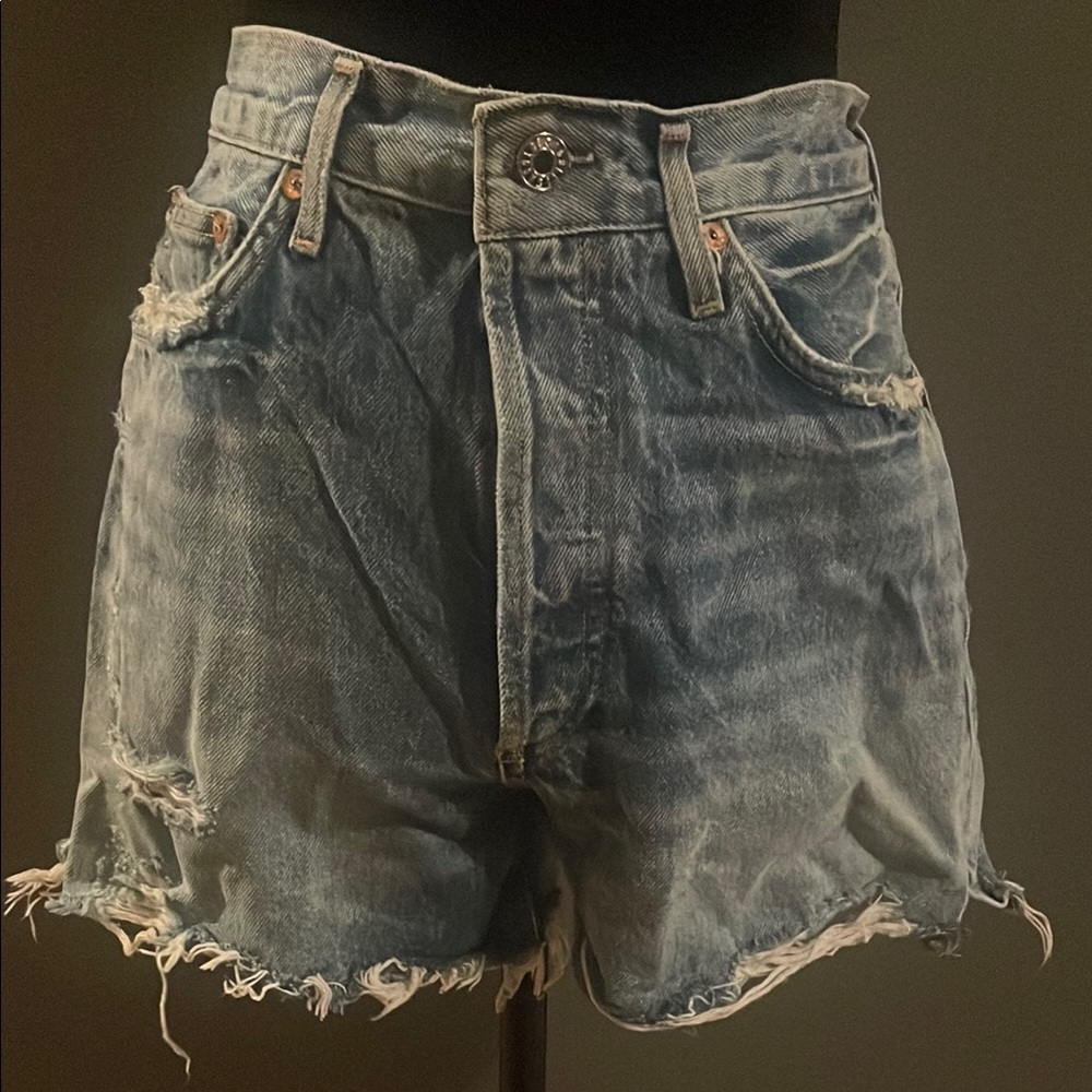 Distressed Denim Agolde Shorts